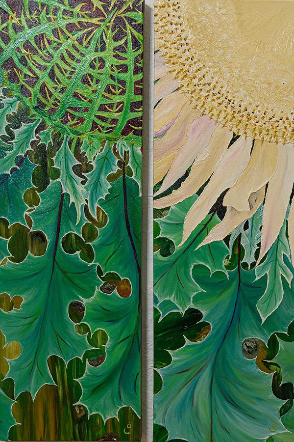 Diptique de carlines f 229 et f 2210